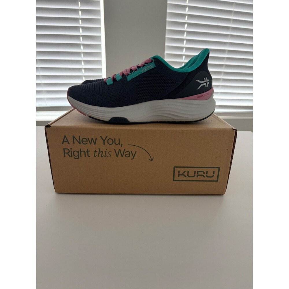 *Brand New* Kuru ATOM 2 NightBlue-Teal Size 8